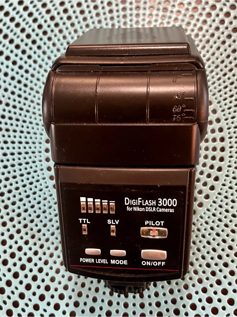 Sunpak Digiflash 3000 Digital TTL Flash for Canon DSLR Camera: Untested